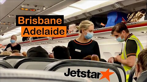 ACTUALLY A GOOD JETSTAR FLIGHT!! JQ782 Brisbane to Adelaide (ECONOMY Class)