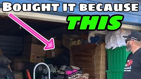 This 1 item made me spend $1260 for abandoned storage unit