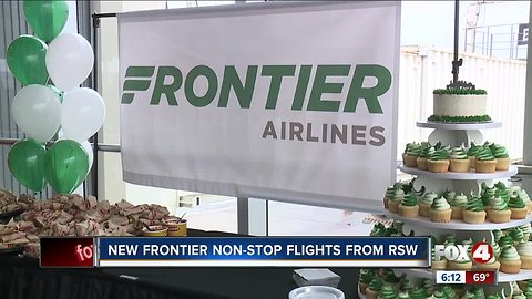 Frontier begins service to Southwest Florida