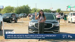 Admiral Twin drive-in hosts naturalization ceremony