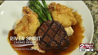 In the Kitchen with Fireside Grill: Beef Tenderloin and Fried Shrimp with Grits