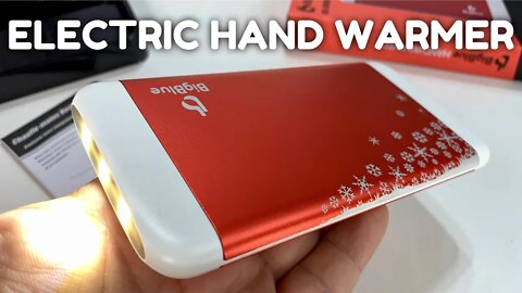 6,000mAh Rechargeable Electric Hand Warmer by BigBlue Review