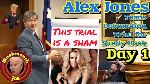 Alex Jones Texas Defamation Trial Day 1