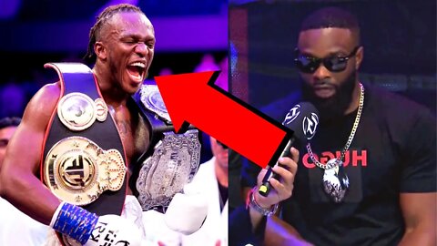 TYRON WOODLEY CLAPS BACK AT KSI AFTER INSULTING STATEMENT | Youtube Boxing | Misfits Boxing | KSI