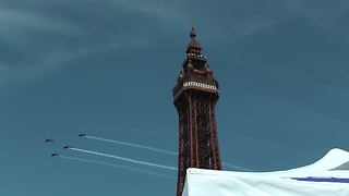 The Awesome Blades Aerobatic Display Team At The Blackpool Airshow 2018 4K