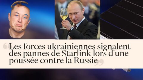 #Ukraine: Musk l'agent US "Starlink" VS "Tirada-2S" l'arme de la Russie à suivre