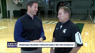 Tom Izzo 1-on-1 halfway point of the season