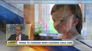 Considerations when choosing child care