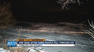 Man drowns after ATV falls through ice
