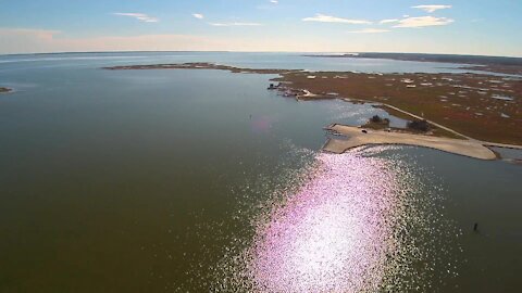 Georges Island Maryland (Aerial) - Abandoned