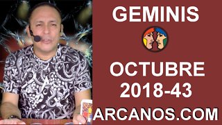 HOROSCOPO GEMINIS-Semana 2018-43-Del 21 al 27 de octubre de 2018-ARCANOS.COM