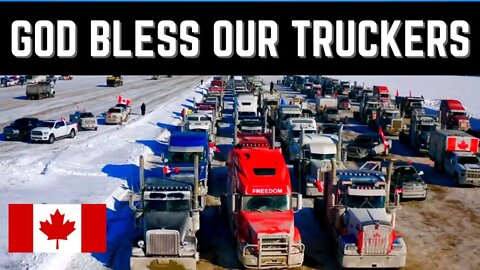 Tribute to Freedom Convoy | 2022 | Ottawa | emotional compilation - Canada | God Bless Our Truckers!