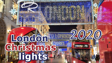 Top London 2020 Christmas lights & store windows