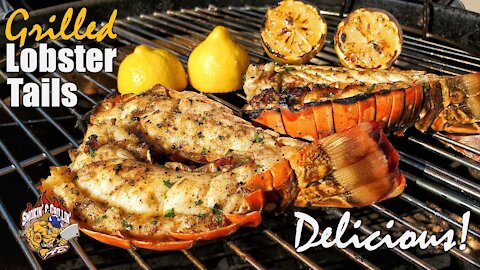 Grilled Lobster Tails Recipe On Weber Kettle Easy