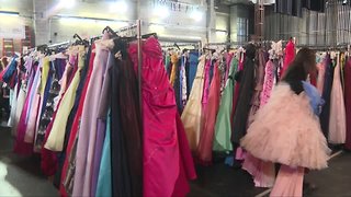 14th annual "Gowns for Prom" opens Tuesday and runs through Thursday.