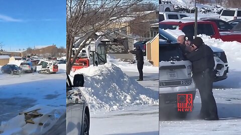 WILD: Police Attacked With A Skid Loader In Lincoln, Nebraska