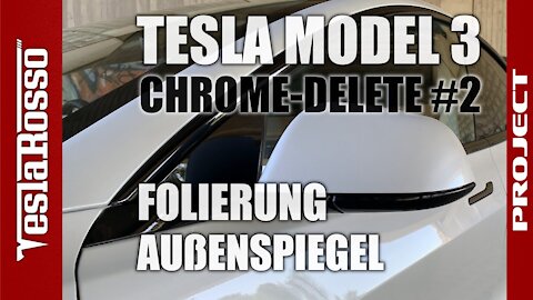 Chrom löschen Abdeckung - Tesla Model 3