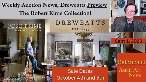 Weekly Auction News, Dreweatts Preview The Robert Kime Collection