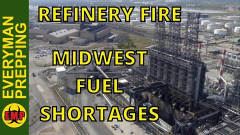 BP Indiana Refinery Fire-Fuel Shortages In 4 Midwest States
