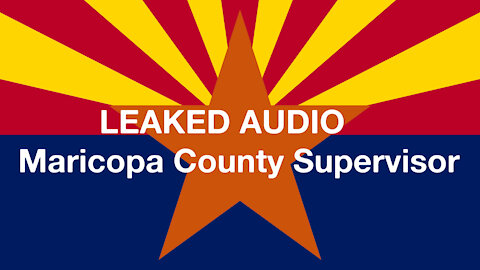 LEAKED AUDIO: Maricopa County Supervisor