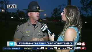 Florida Highway Patrol gives safe driving tips first Monday after "springing" forward