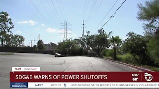 SDG&E warns of more power outages