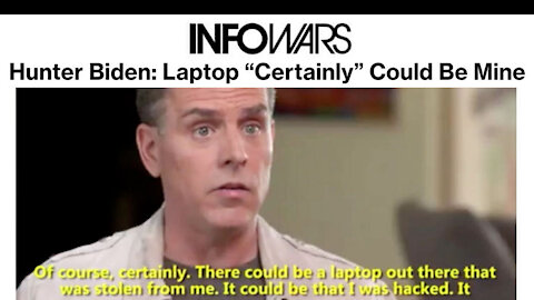 ⁣NPR Forced to Retract Claims Biden Laptop was Fake