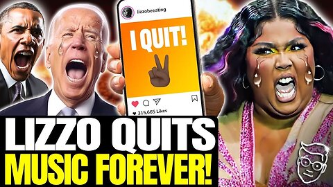 🚨BREAKING: LIZZO QUITS MUSIC FOREVER AFTER PERFORMING FOR JOE BIDEN: I QUIT! DIDNT SIGN UP FOR THIS