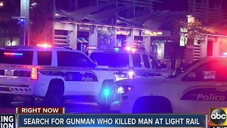 Shooting at Phoenix light rail station leaves 1 dead, 1 injured