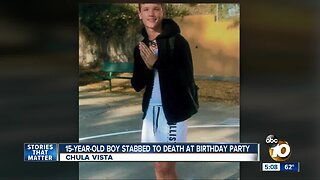 Boy, 15, stabbed to death at Chula Vista birthday party