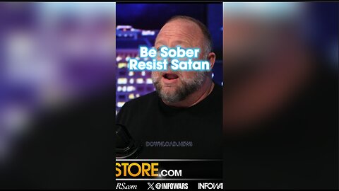 Alex Jones: Stop Taking Drugs Designed To Destroy The Temple of The Holy Spirit, 1 Peter 5 - 3/12/24
