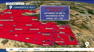 Dangerously hot temperatures return to southern Arizona