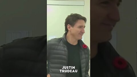 Trudeau, Mask While Receiving His Shot Only To Take It Off Moments Later To Talk With Reporters...