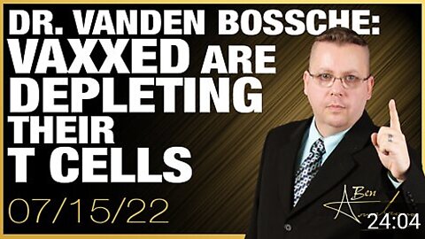 The Vaccinated! "Exhausting & Depleting Their T Cells" Dr. 'Geert Vanden Bossche' Interview