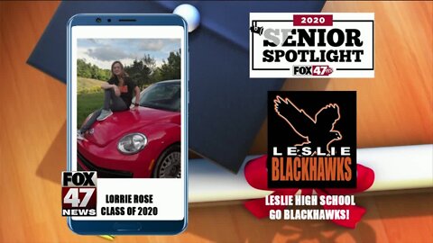 Leslie High School Senior Spotlight - Lorrie Rose