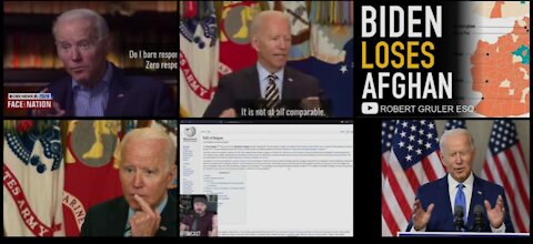 Biden EATS own words as Taliban Afghanistan Crisis