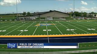 Lakeland University unveils new turf field