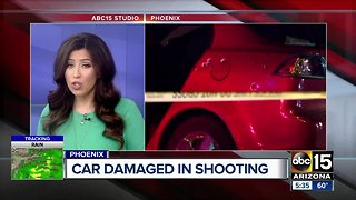 Car shot multiple times at 37th Avenue and Peoria