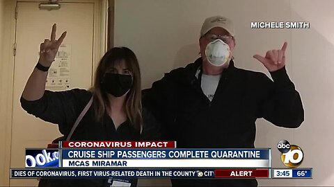 Grand Princess cruise passengers complete two week quarantine