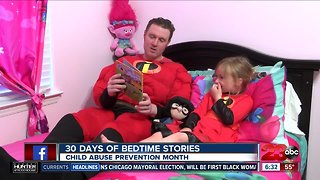 Organization using bedtime stories to combat child abuse