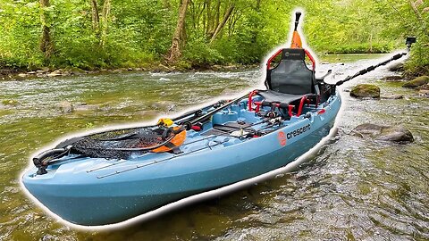 Kayak Bass Fishing in my NEW Crescent Shoalie