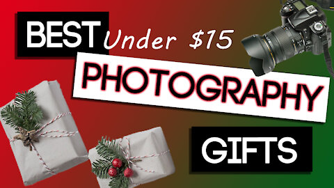 BEST Gifts for PHOTOGRAPHERS – 15 Gifts under $15 – Holiday Gift Guide