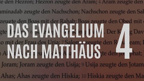 DZW, Ep. 130: Matthäus Kap. 4 - Übersicht übers ganze Buch (Versuchung, Alice Cooper, Hillsong)