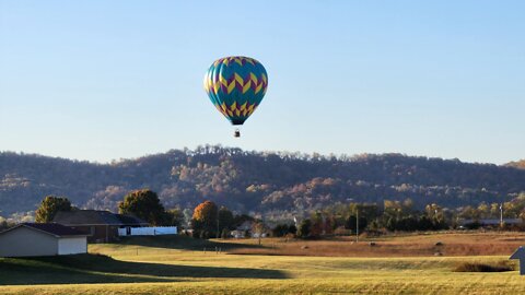 Low level, High Speed, Low Drag flight across the valley.