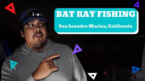 Bat Ray Fishing San Leandro Marina,California