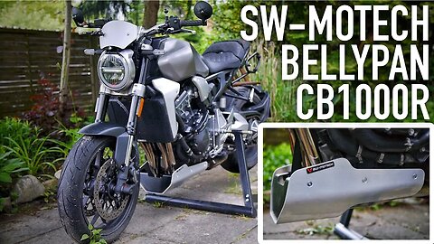 SW-Motech Bellypan Install - CB1000R