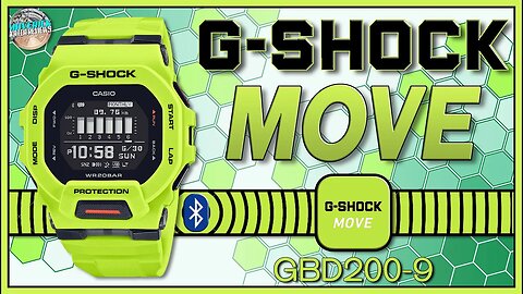Radioactive Green Shocker! | G-Shock Move Slim 200m Bluetooth Quartz GBD200-9 Unbox& Review