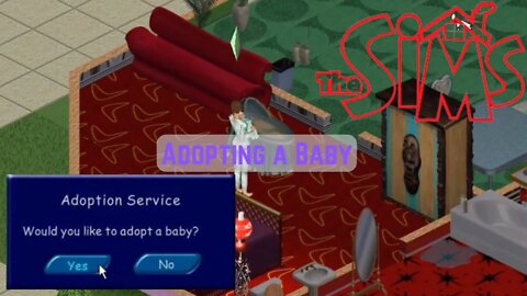 Sims 1: Adopting a Baby