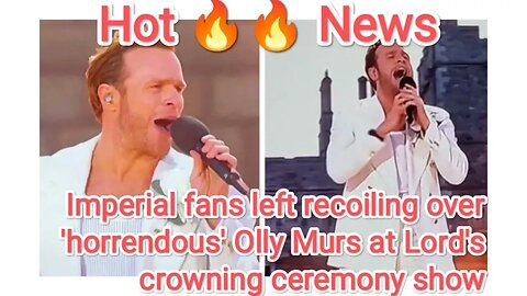 Imperial fans left recoiling over 'horrendous' Olly Murs at Lord's crowning ceremony show