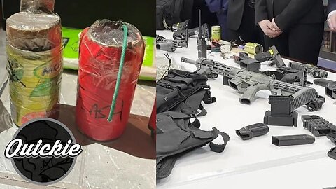 HOMEMADE GUNS AND BOMBS FOUND IN QUEENS!